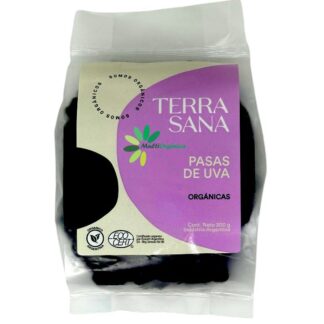 Pasas de Uva Organicas x 200 gr - Terrasana