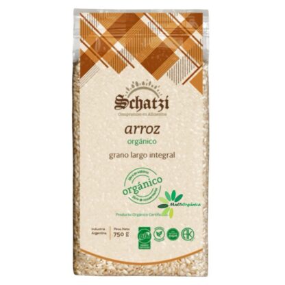 Arroz integral orgánico Schatzi 750 grs.