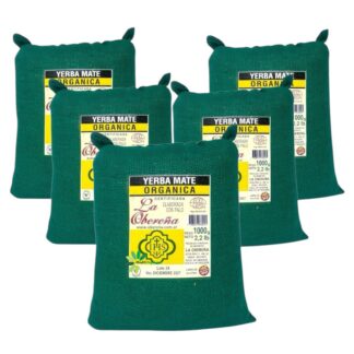 Yerba Mate Organica Arpillera La Obereña x 1 Kg - Sin Tacc (Pack x 5 Uni)