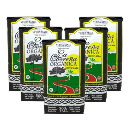 Yerba mate La Obereña orgánica 500 grs x 5 Unidades
