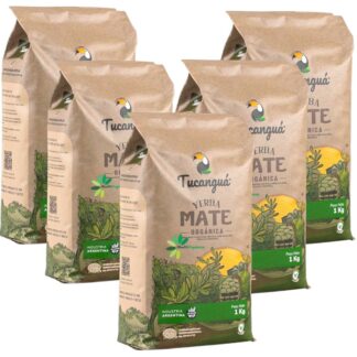 Yerba Mate Tucanguá 1 kg Orgánica (Pack x 5 Unidades)