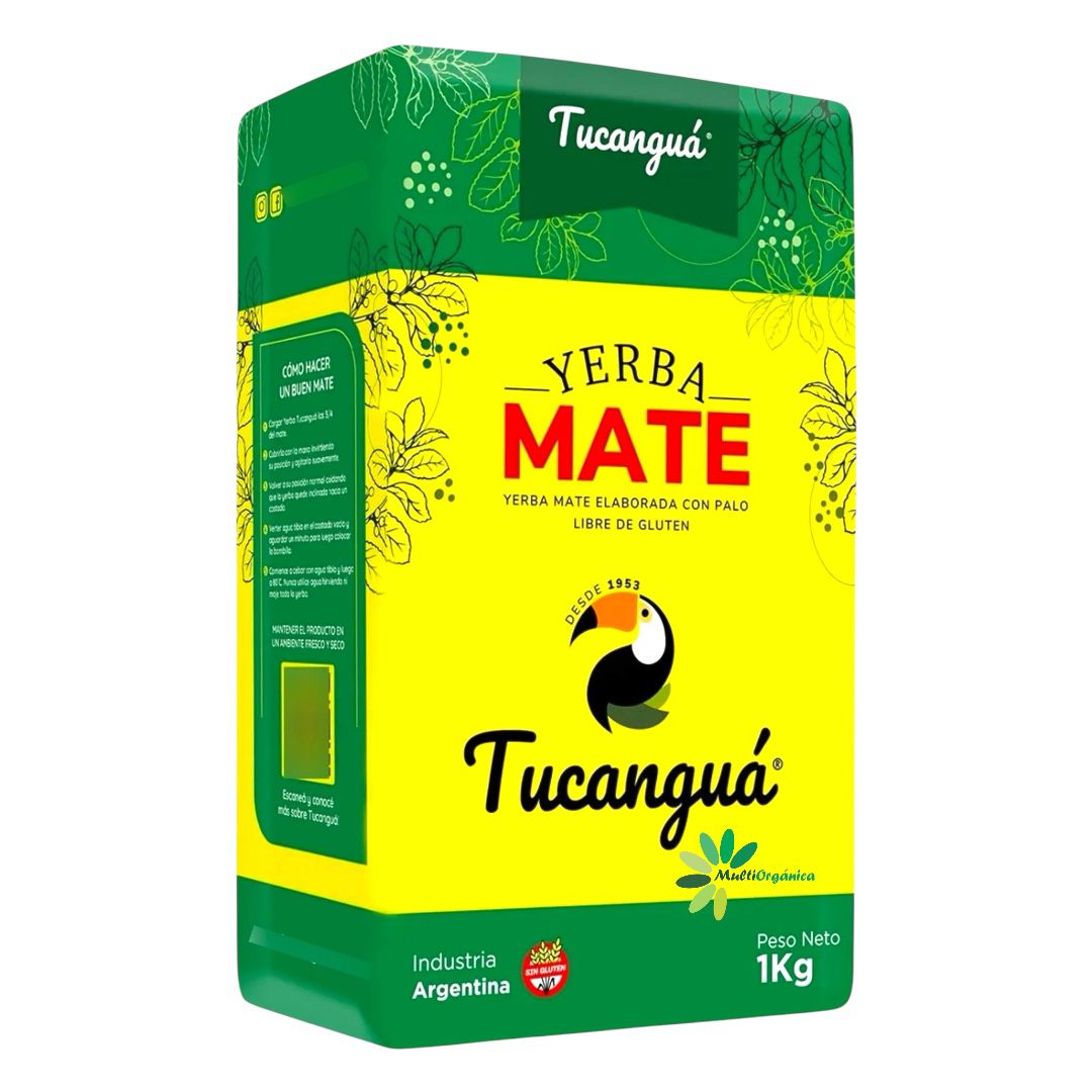 Yerba Mate Tradicional Suave Tucanguá x 1 Kg.