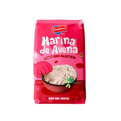 Harina De Avena Integral x 350 gr - Dicomere - Libre de Gluten