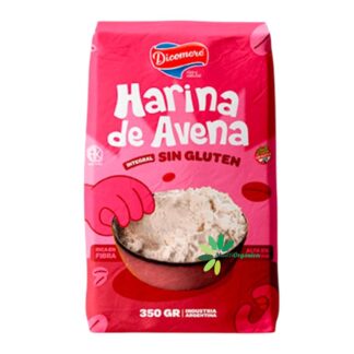 Harina De Avena Integral x 350 gr - Dicomere - Libre de Gluten