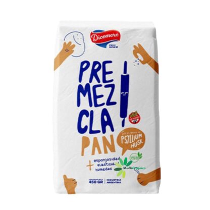Premezcla Pan 450gr - Dicomere - Libre de Gluten