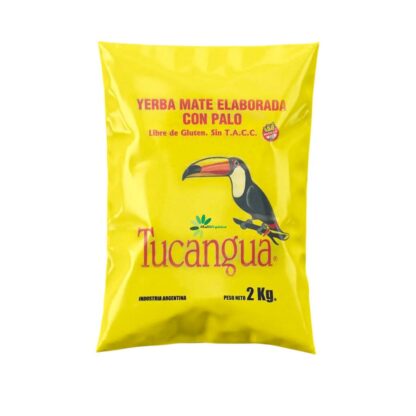 Yerba Mate Tradicional Suave Bolsa Tucanguá x 2 Kg