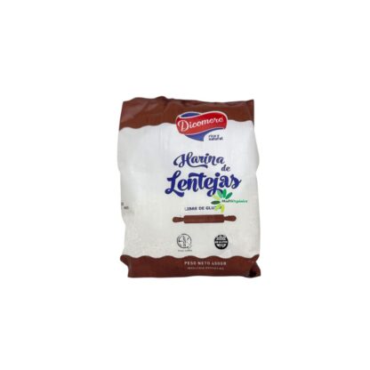 Harina De Lentejas X 450gr - Libre de Gluten -Dicomere