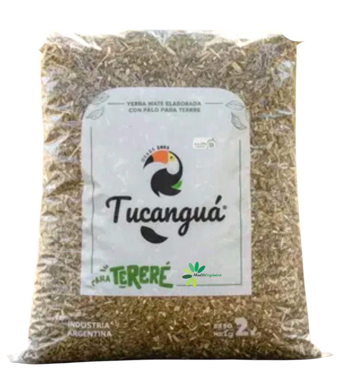 Yerba Mate Canchada Terere Tucangua x 2 Kilos - Sin Tacc